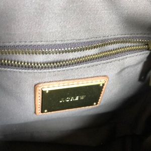 JCrew bucket handbag. Leather good used condition.